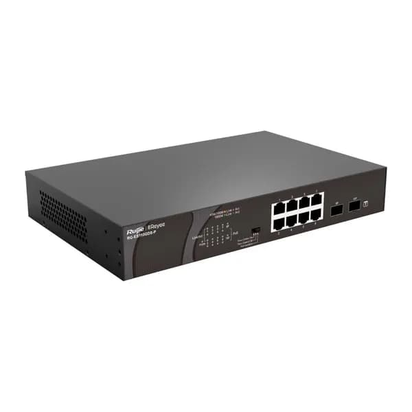Switch PoE Ruijie RG-ES110GDS-P 10 cổng